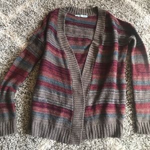 Striped cardigan- Medium